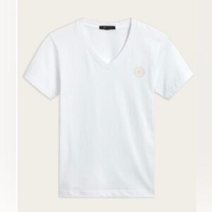 Frye Logo Vneck T Shirt